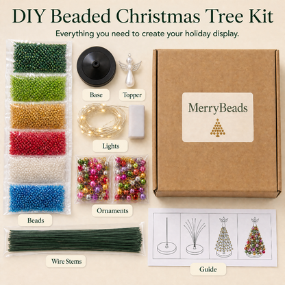 Cevrx™ Beaded Christmas Tree Kit